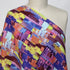 100% Linen - 'Painterly' – Multi | Pink & Purple